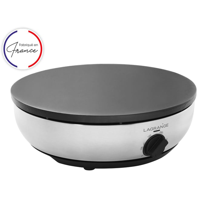 Crêpière pro gris <span itemprop=
