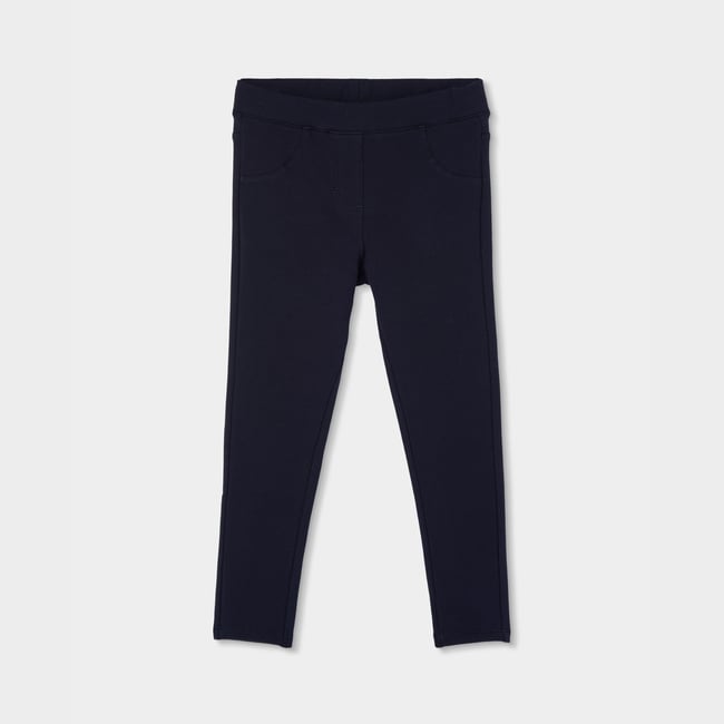 Pantalon molleton fille noir <span itemprop=