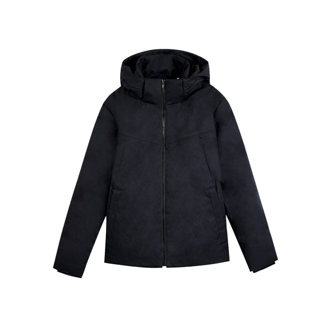Doudoune capuche amovible WATERPROOF* bleu marine <span itemprop=