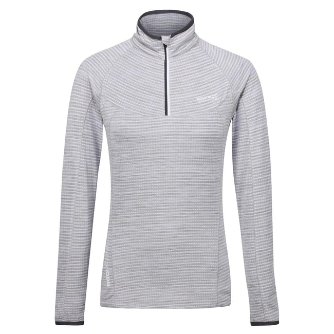 Sweat cintré à manches longues raglan et col montant zippé YONDER - REGATTA