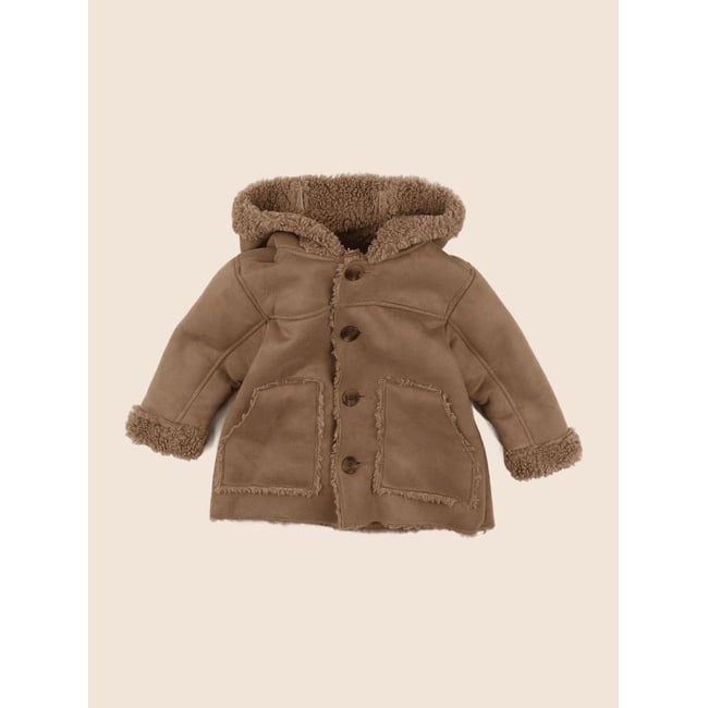 Veste - Très bon état marron <span itemprop=