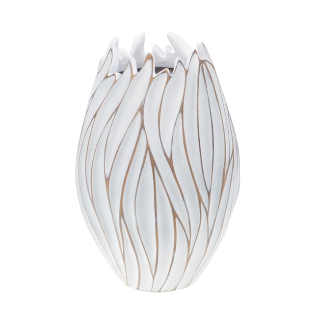 Vase Elina - ELINA Couleur crème / ivoire <span itemprop=