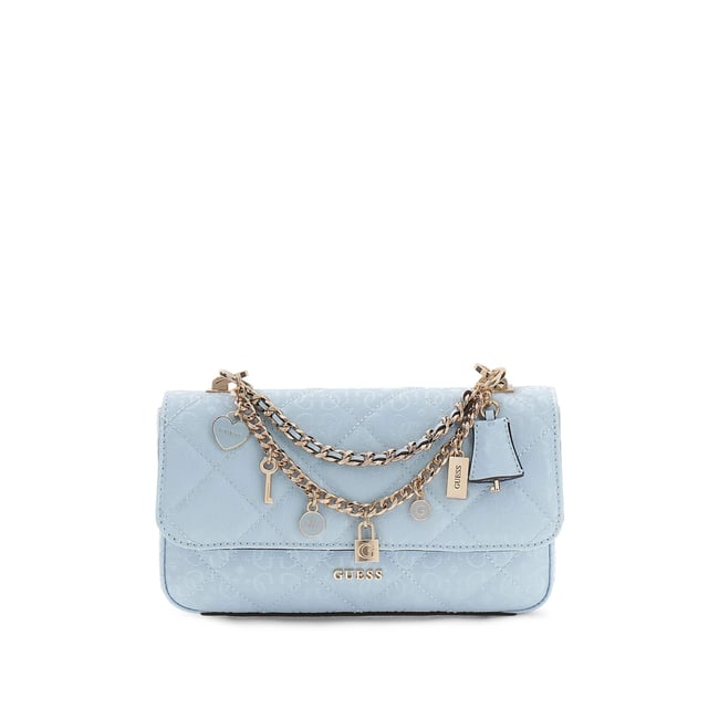 Sac Bandoulière Libby bleu clair <span itemprop=