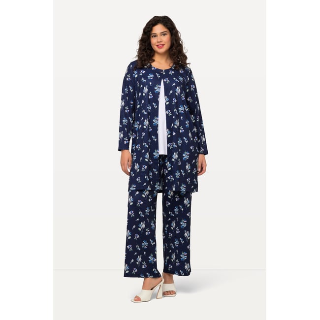 Veste en jersey à manches longues et col marine <span itemprop=