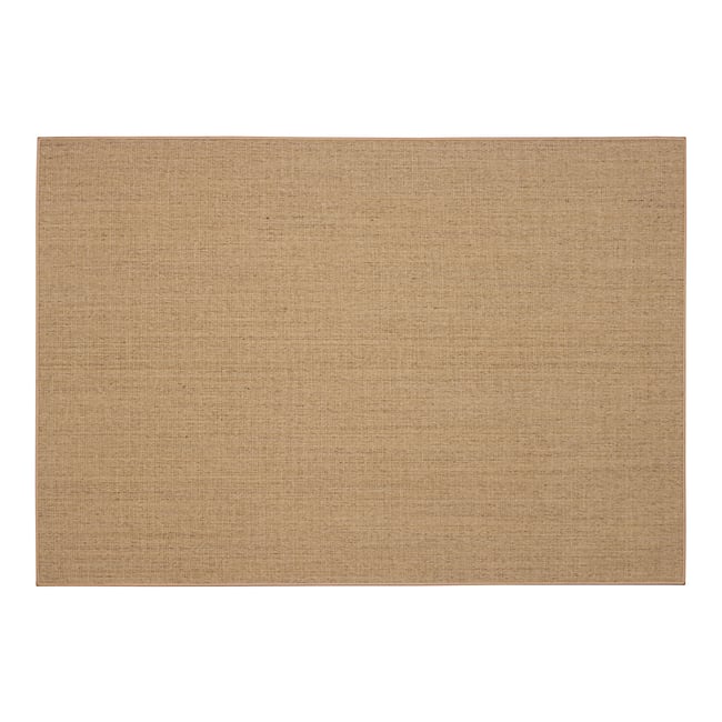 Tapis rectangulaire en sisal et jute 160 x 230 cm YANN Couleur naturel <span itemprop=