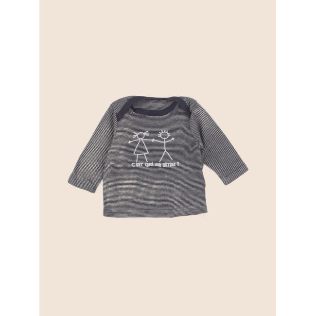 Tee-shirt - Très bon état bleu <span itemprop=