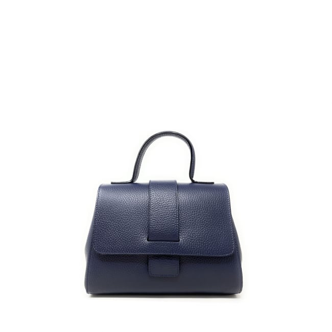 Sac à main bandoulière en cuir grainé SMART - OH MY BAG