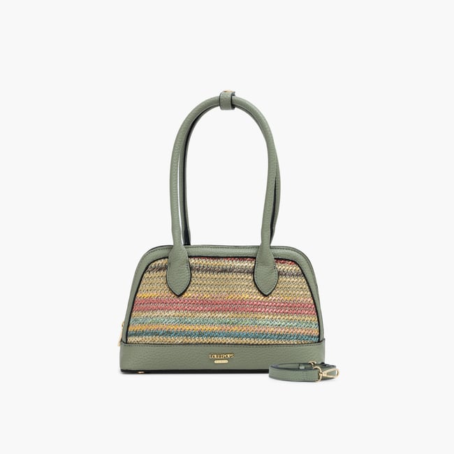 Sac bowling  Sartene vert <span itemprop=