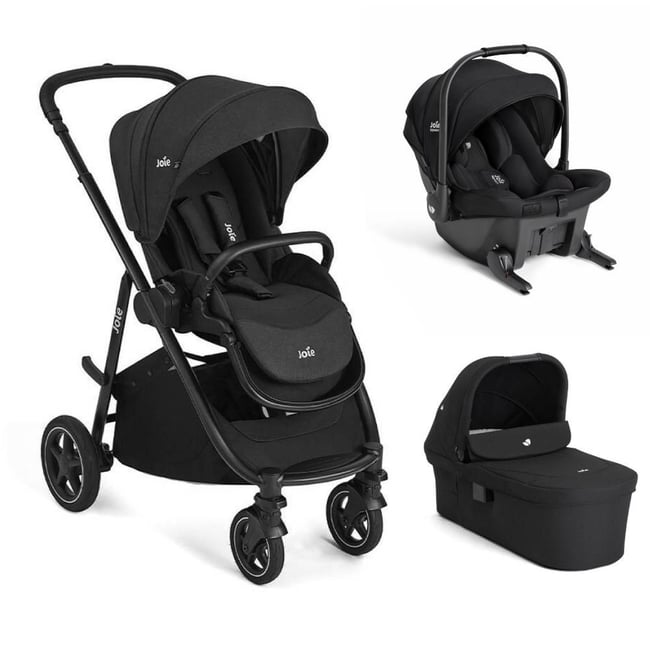 Pack poussette trio Versatrax + Sprint noir <span itemprop=