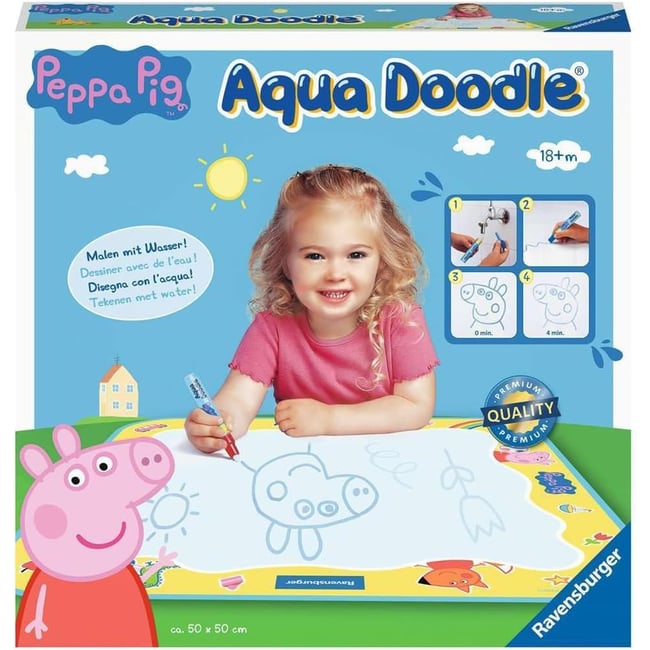 Aqua Doodle Peppa Pig Premier coloriage v019845 <span itemprop=