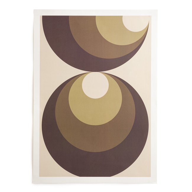William 50 x 70cm Patterned Poster, multi-coloured, LA REDOUTE INTERIEURS