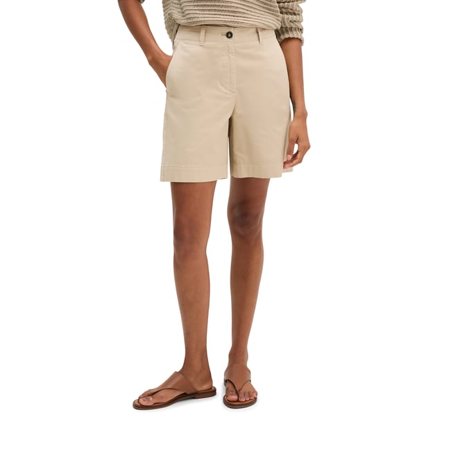 Short chino modèle Lande large en mélange de coton organique, de lyocell et de lin - MARC O'POLO
