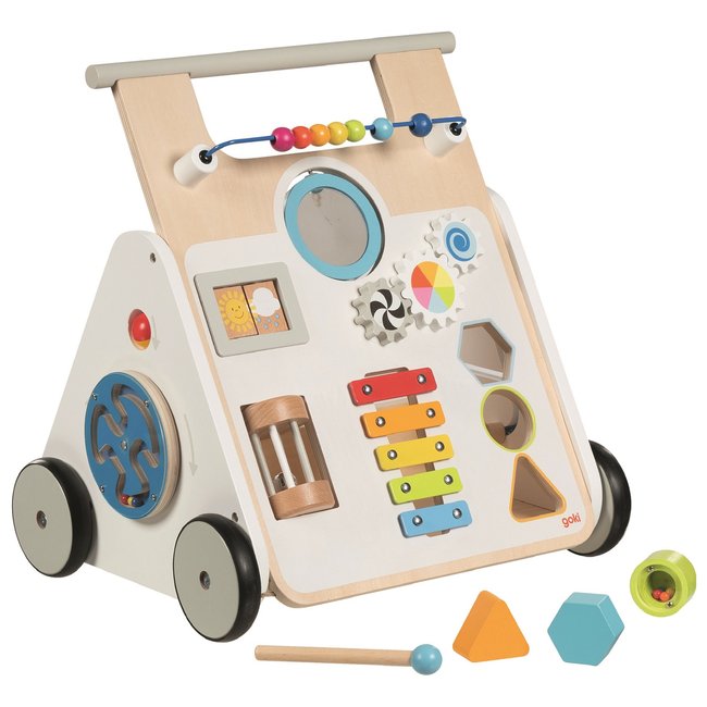 Chariot de marche KiddyCruiser blanc <span itemprop=