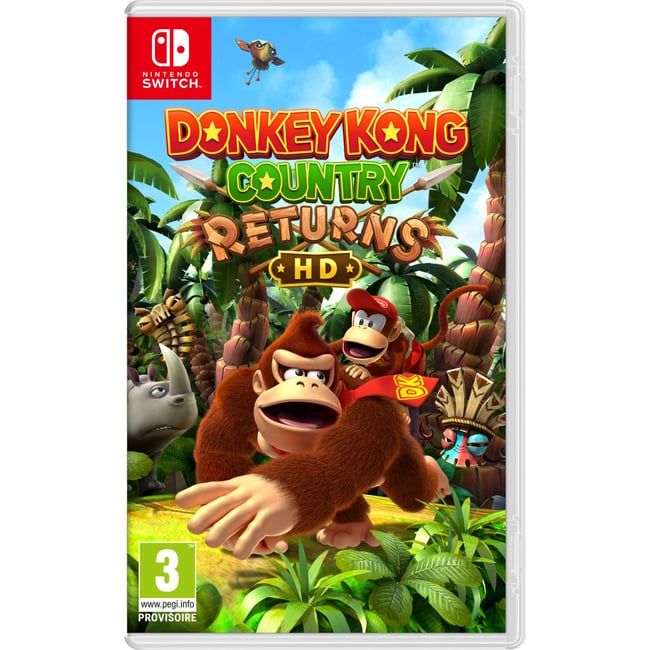 Jeu Switch DONKEY KONG COUNTRY RETURNS HD - NINTENDO