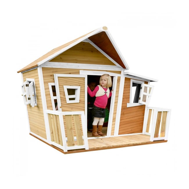 AXI Cabane enfant LISA Brun Blanc - AXI HOUSE