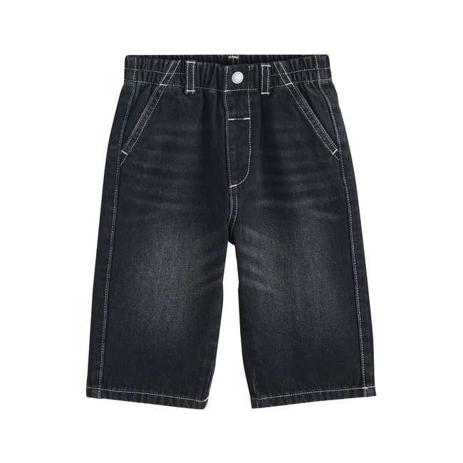 Jean coupe large noir <span itemprop=