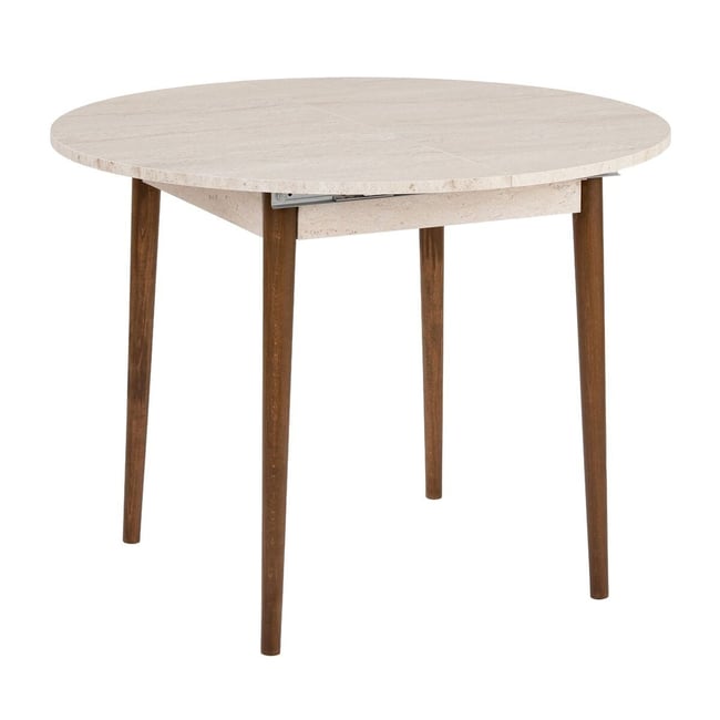 Table à manger ronde extensible KLARA - CALICOSY