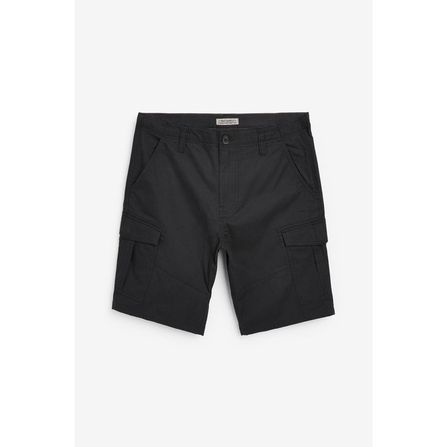 Short cargo coupe droite bleu marine <span itemprop=