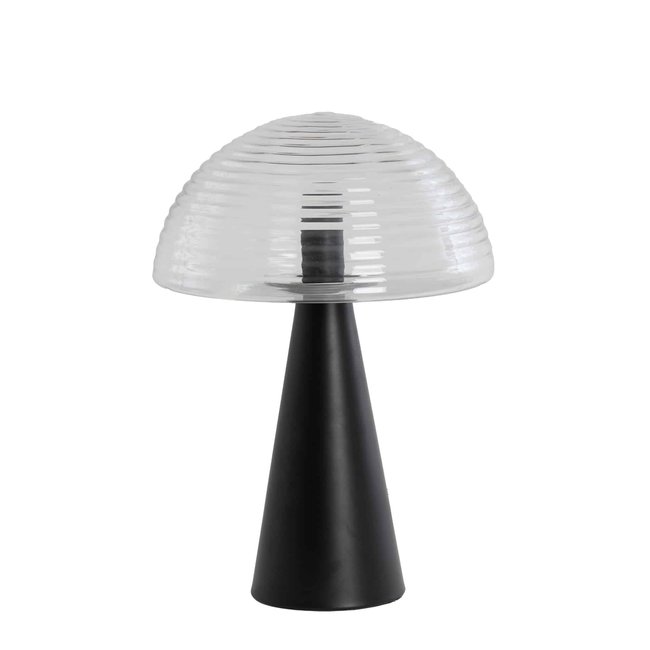 Lampe À Poser Métal MUEDA Couleur noir <span itemprop=