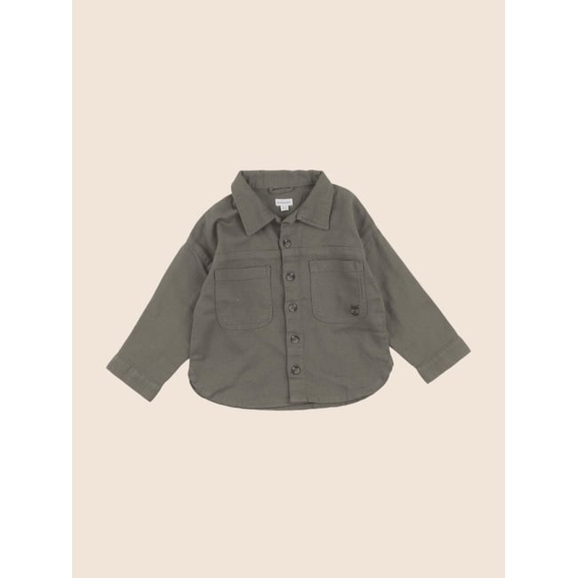 Chemise - Très bon état vert <span itemprop=