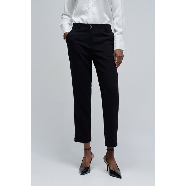 PANTALON CHINO SLIM FIT noir <span itemprop=