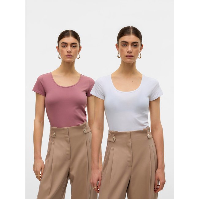 T-shirt VERO MODA nostalgia rose <span itemprop=