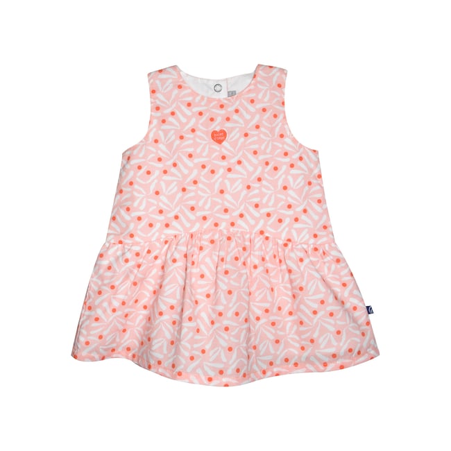 Robe laura voile sans manches bebe blanc <span itemprop=
