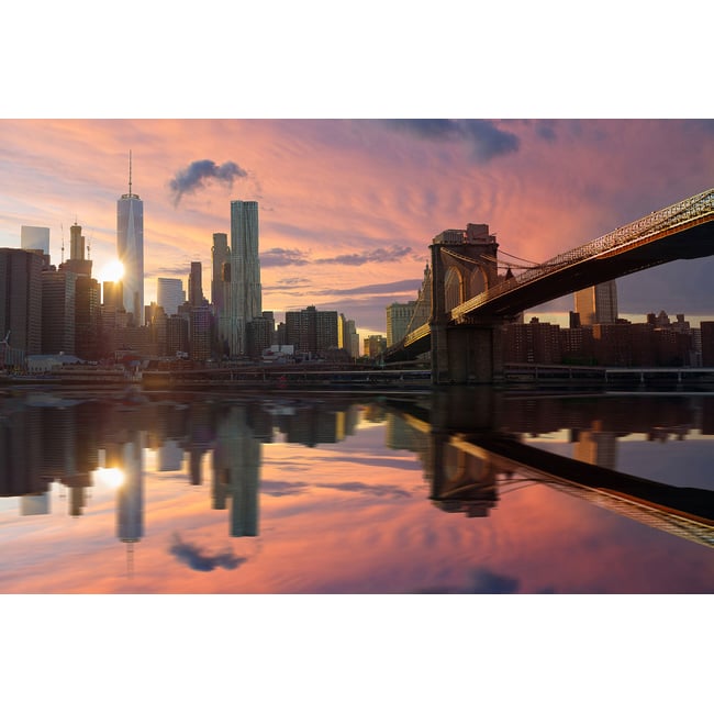 Tableau new york hudson river manhattan - HEXOA