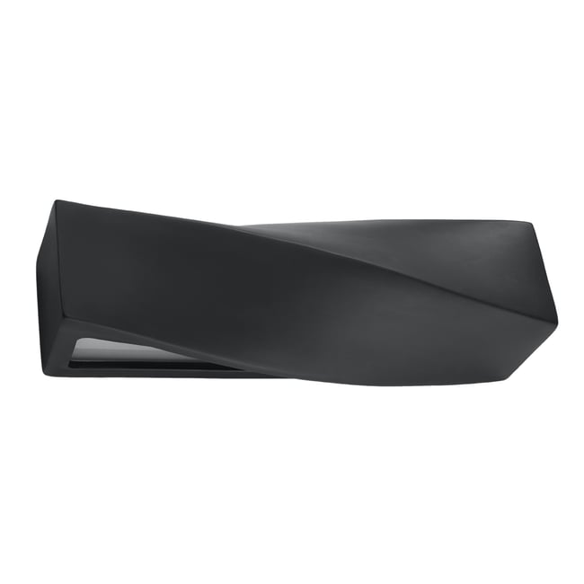 Applique Céramique Noir E27 1 Sigma Couleur noir <span itemprop=