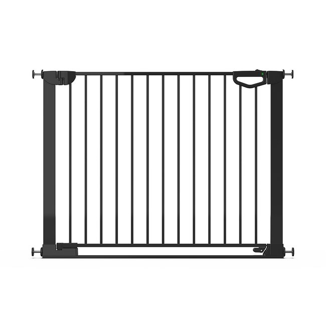 Barrière sécurité Easylock Flatstep 104 cm - 111 cm - Noir - GEUTHER