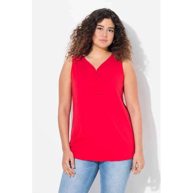 Débardeur rouge néon <span itemprop=