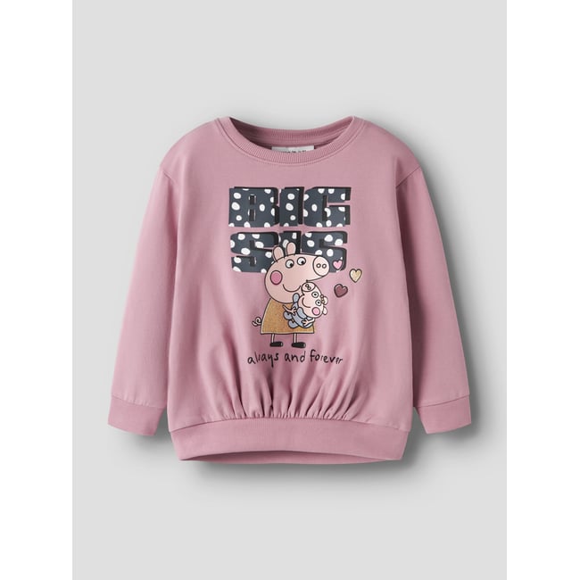 Sweat-Shirt violet - lilas1 <span itemprop=