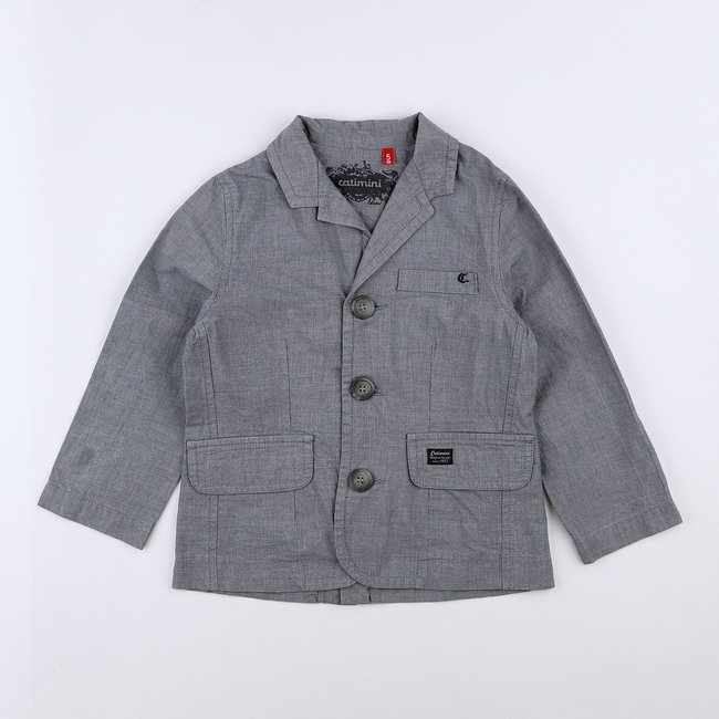 Veste - Bon état gris <span itemprop=