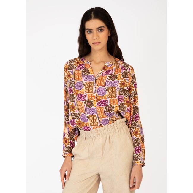 BLOUSE KASSELINA nairobi multico nairobi multico <span itemprop=