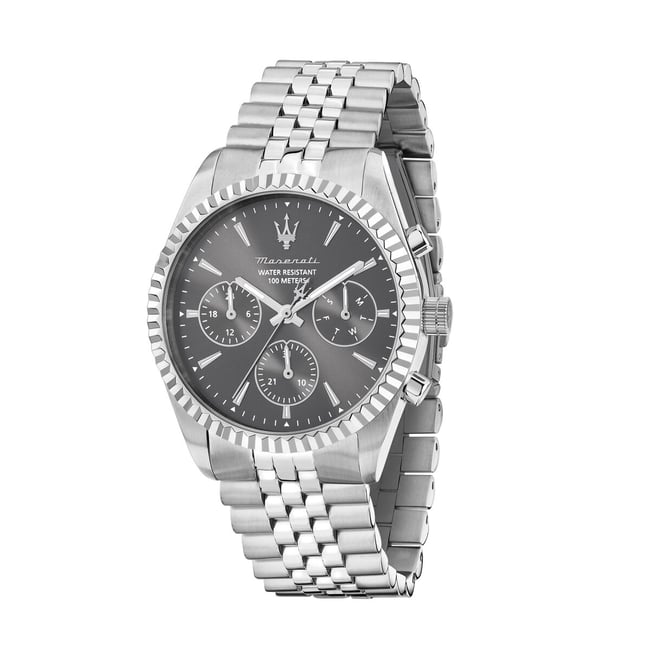 Montre Analogique  COMPETIZIONE argenté anthracite argenté <span itemprop=