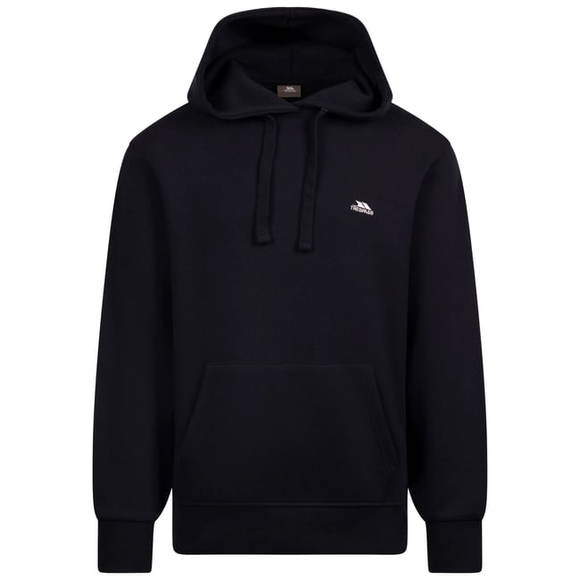 Sweat à capuche avec logo brodé TRUMAN gris chiné <span itemprop=