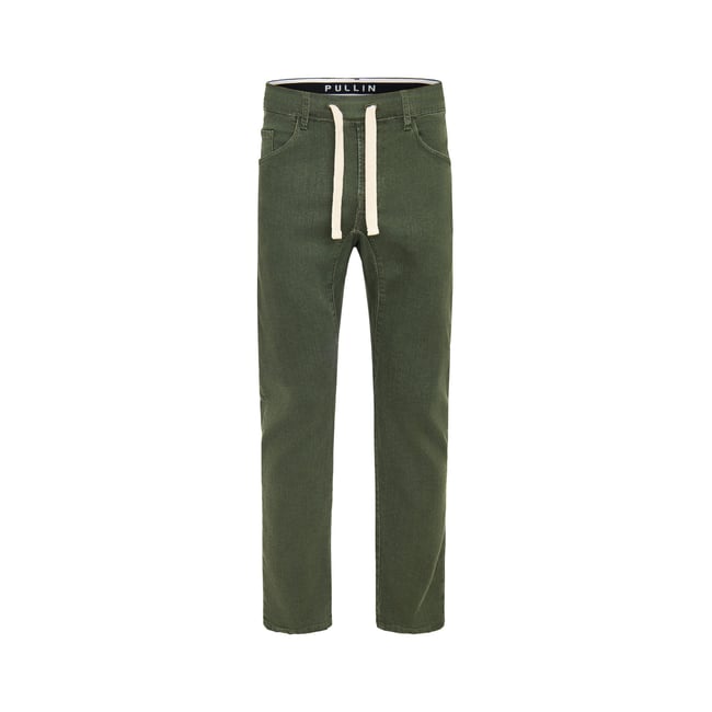 PANTALON TAPERED TIGER vert <span itemprop=