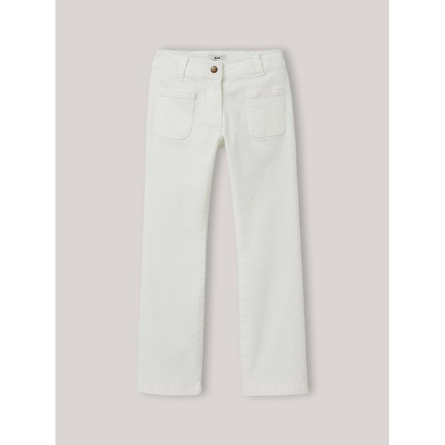 Pantalon flare en twill - CYRILLUS