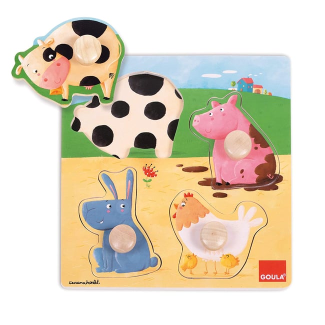 Encastrement Animaux Ferme beige <span itemprop=