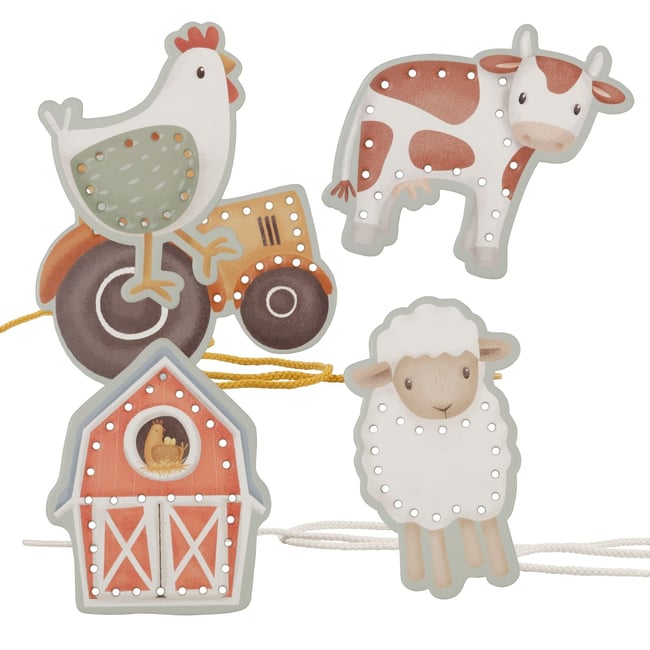 Cartes à lacer multicolore <span itemprop=