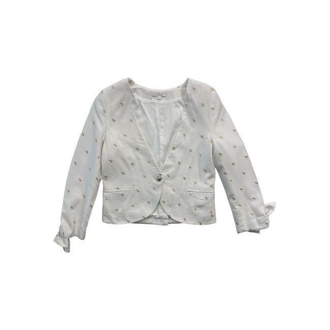 Blazer  - Très bon état blanc <span itemprop=