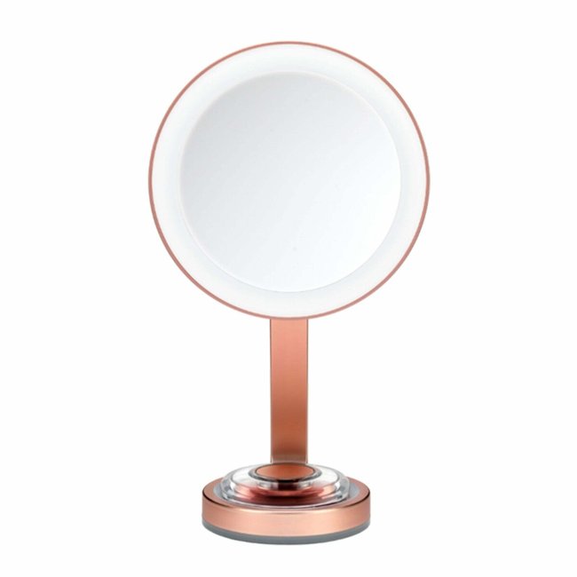 Miroir sur pied lumineux Ultra Slim Beauty Mirror Couleur or <span itemprop=