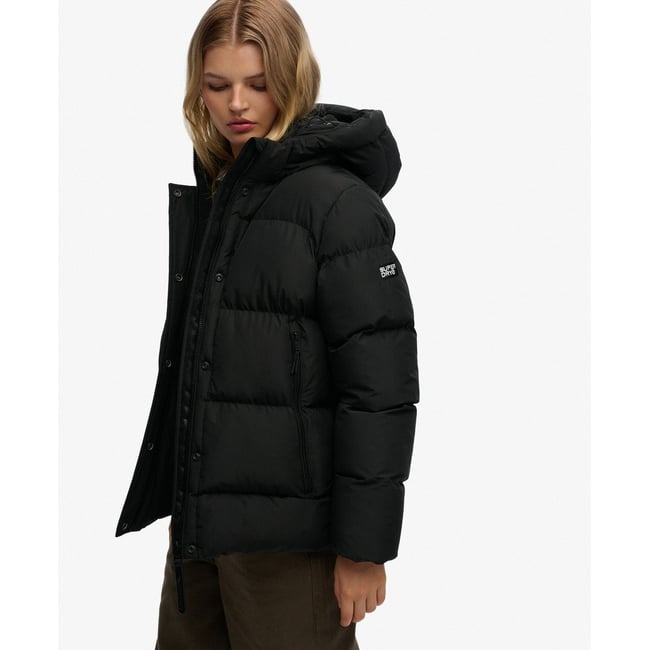Doudoune à capuche matelassée - SUPERDRY