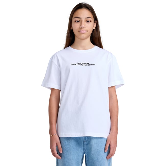 T-shirt à manches courtes RAIN OR SHINE blanc optic white <span itemprop=