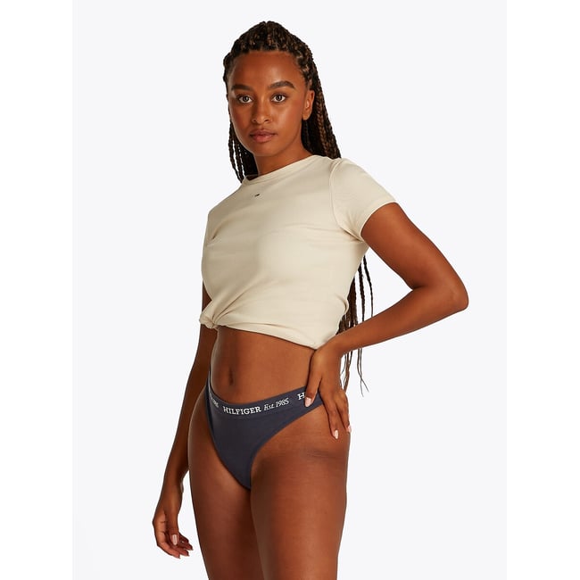 New York Cotton Thong, blue, TOMMY HILFIGER