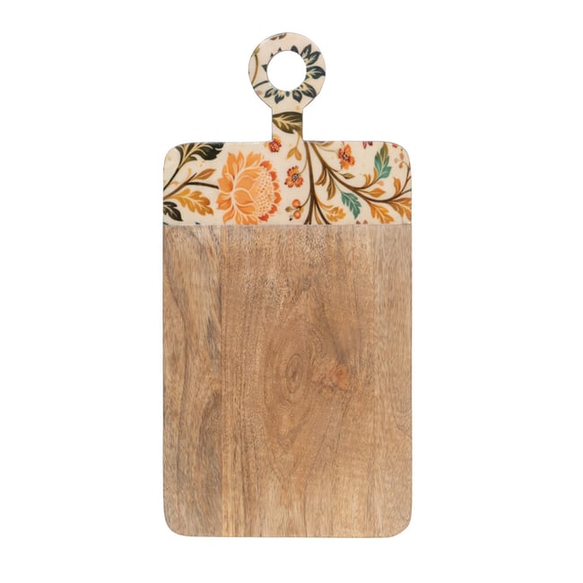 Planche à découper Alba en manguier 42x20.5 cm - ALBA multicolore <span itemprop=