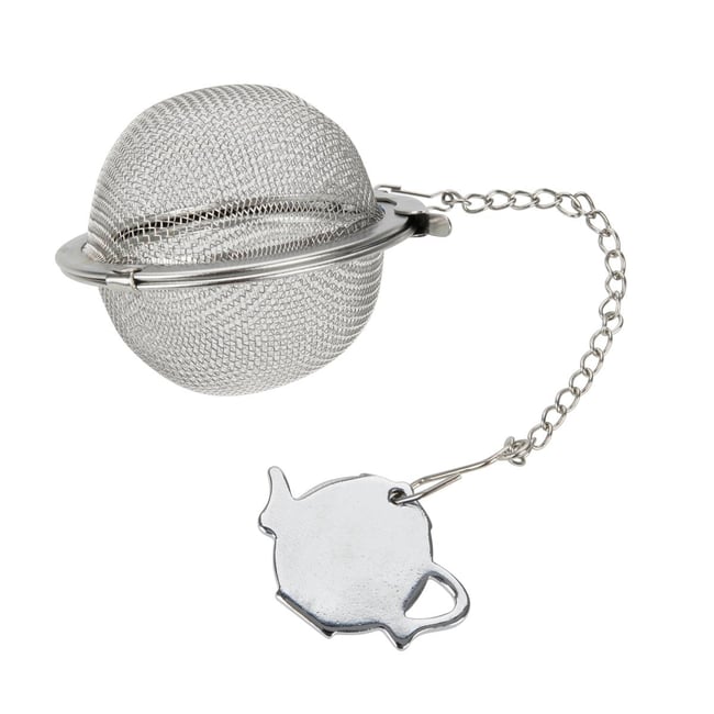 Boule a thé avec chaine en inox ESSENTIAL inox <span itemprop=