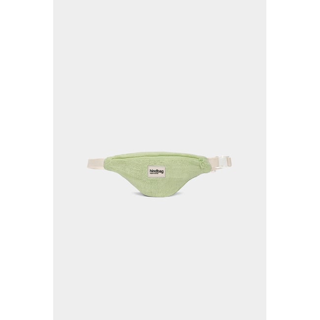 Sac banane enfant Augustin eponge vert amande <span itemprop=