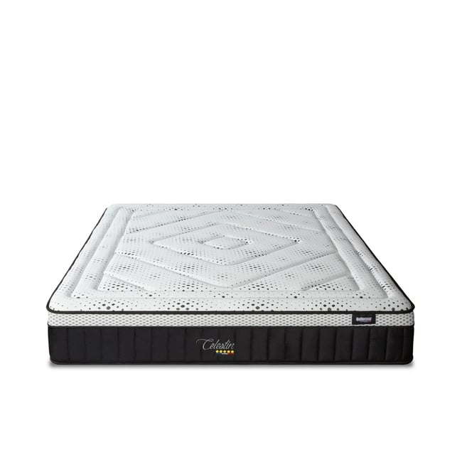 Matelas Mémoire de forme 29 cm CÉLESTIN 2.0 - 180x200 cm Couleur blanc <span itemprop=