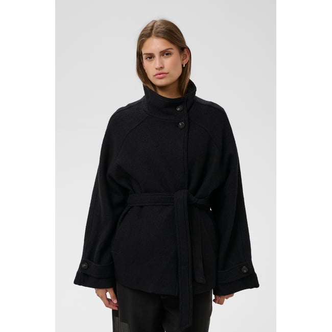 Veste d'extérieur noir <span itemprop=